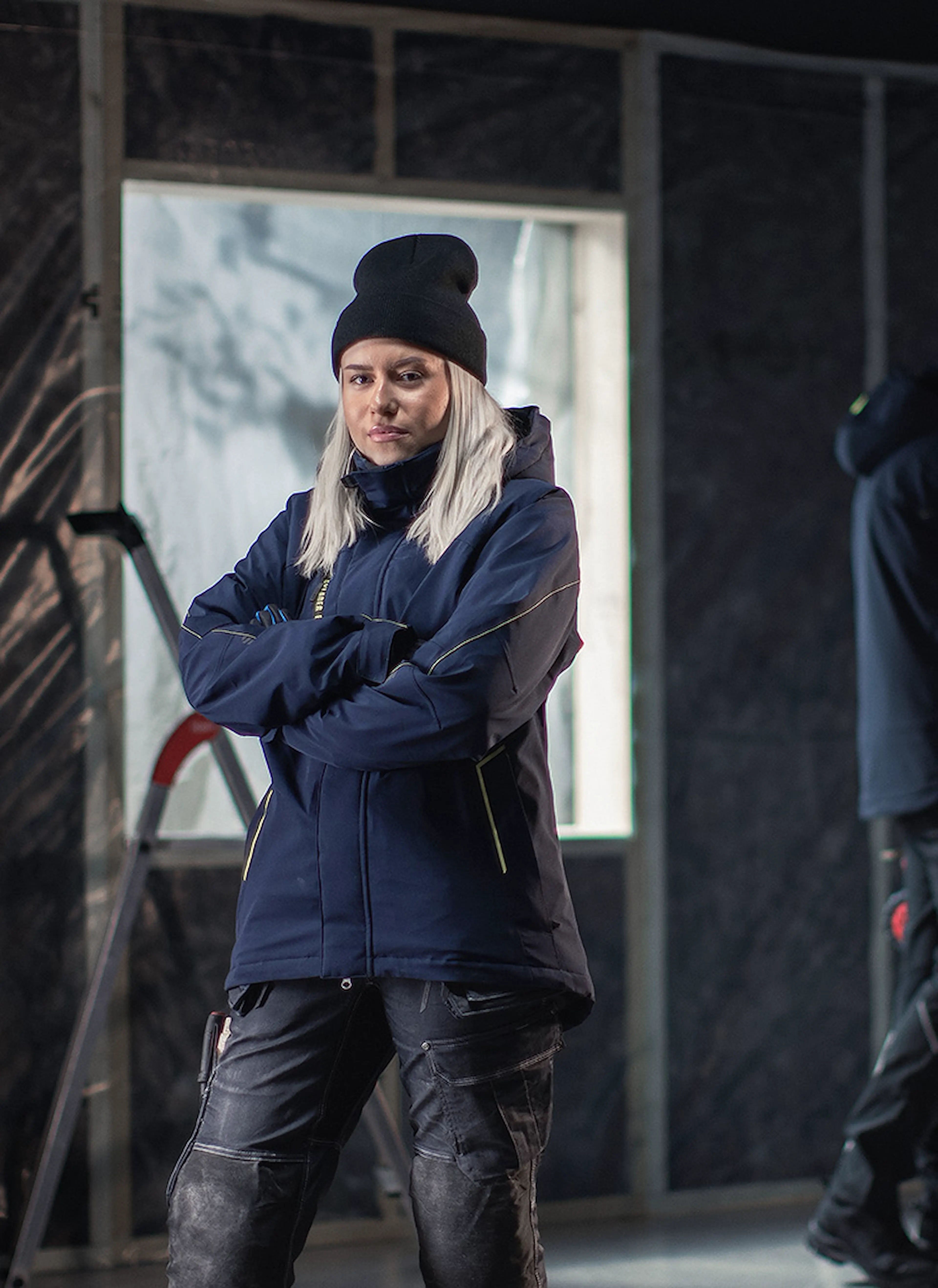 veste hiver stretch femme