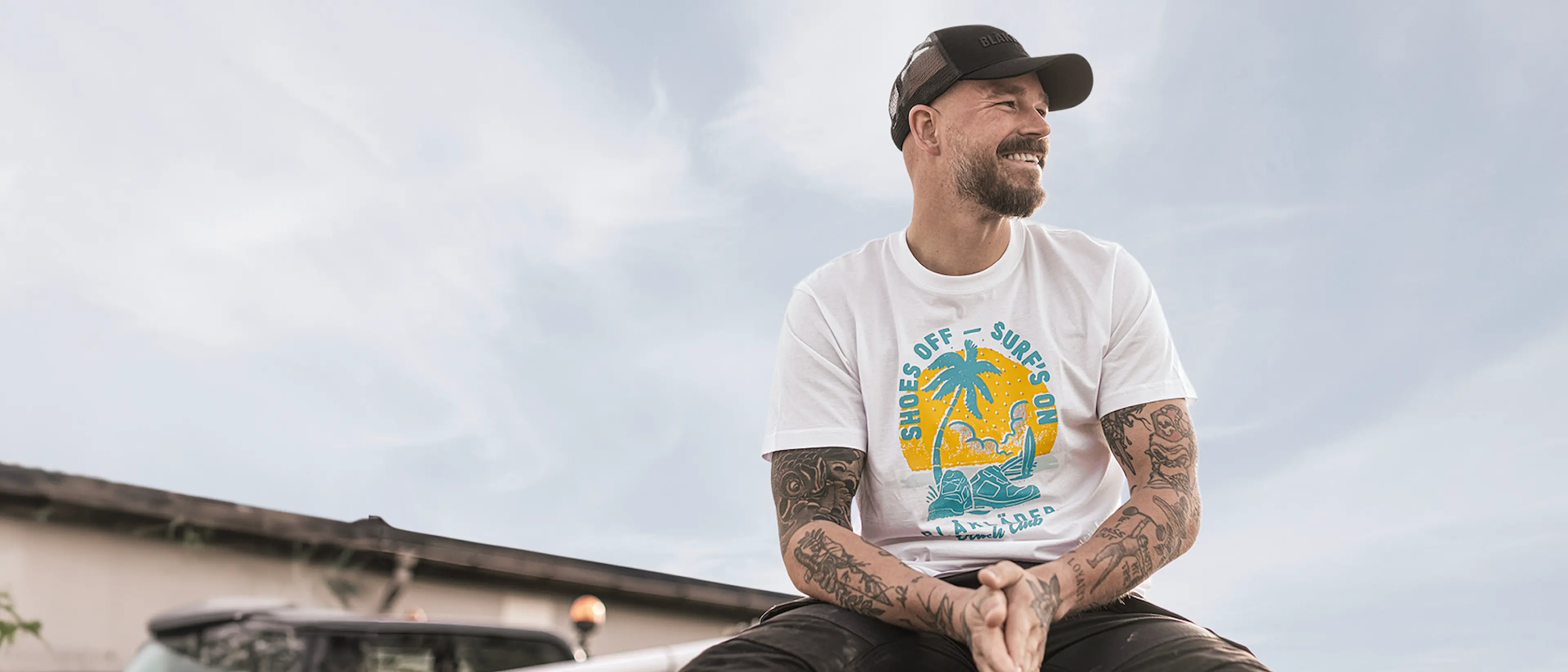 t-shirt Blaklader offert