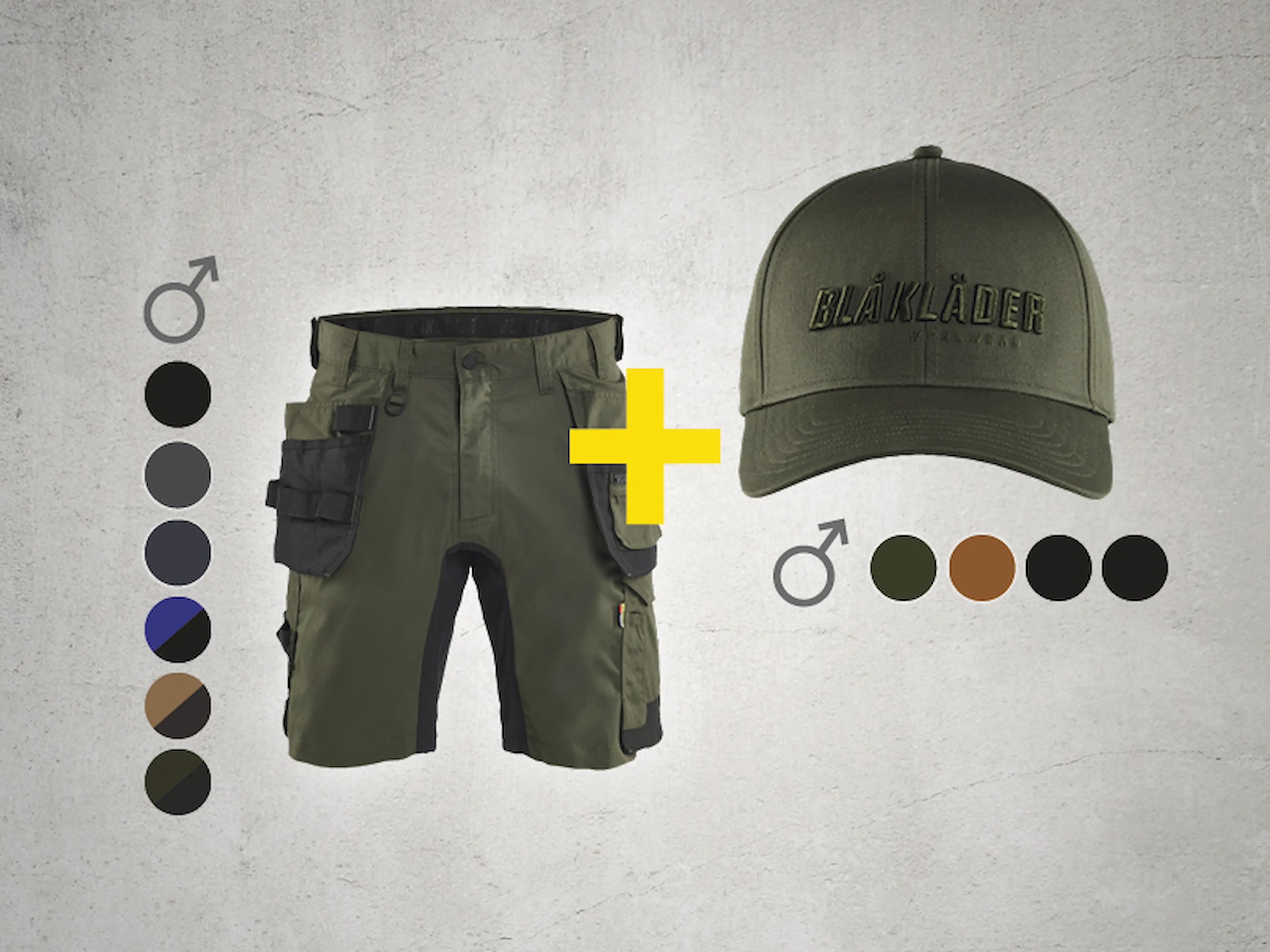 promotion short + casquette