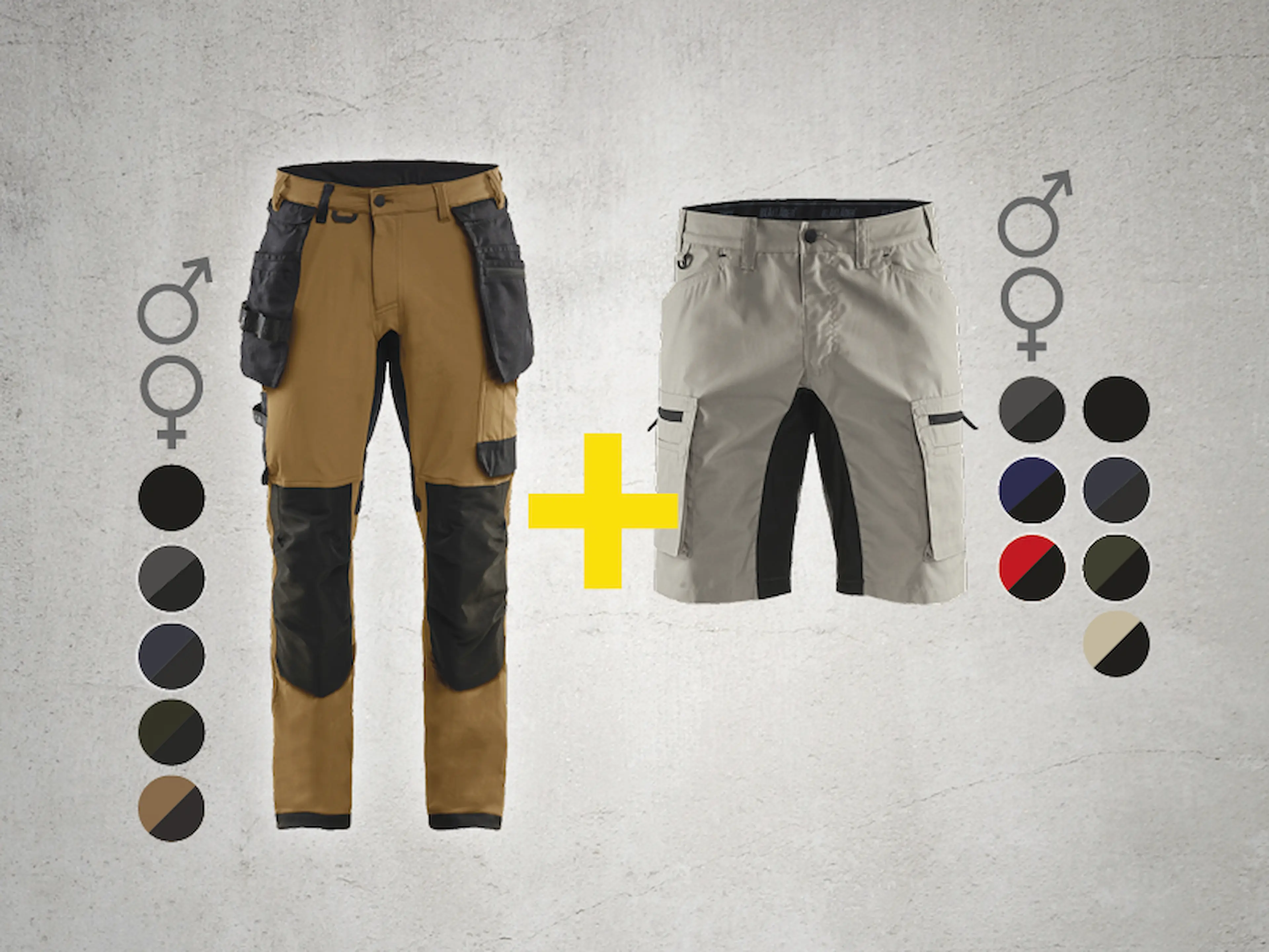 promotion pantalon + short