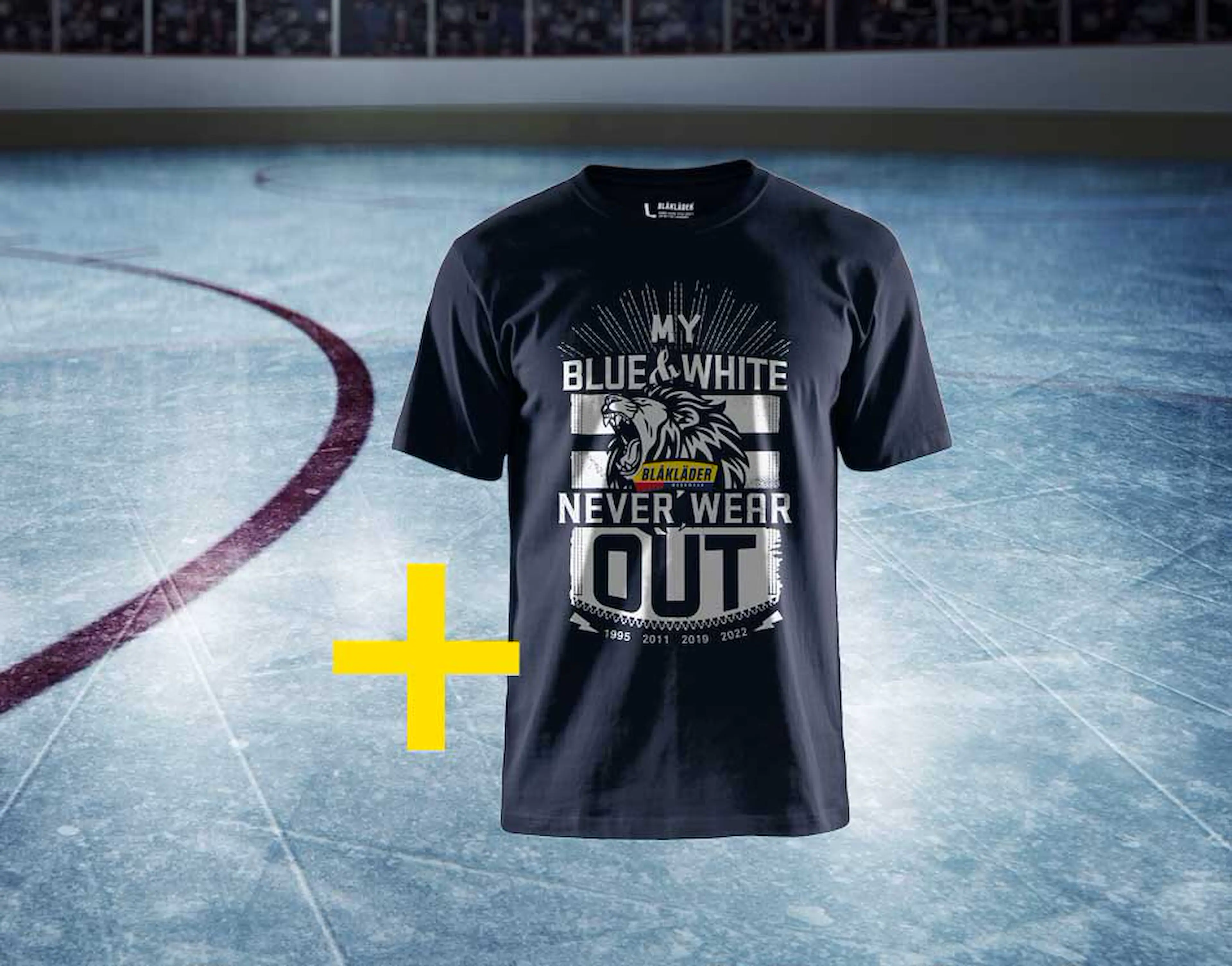 Blåkläder goes hockey! Nyt t-paita kaupan päälle valittuihin työvaatteisiin