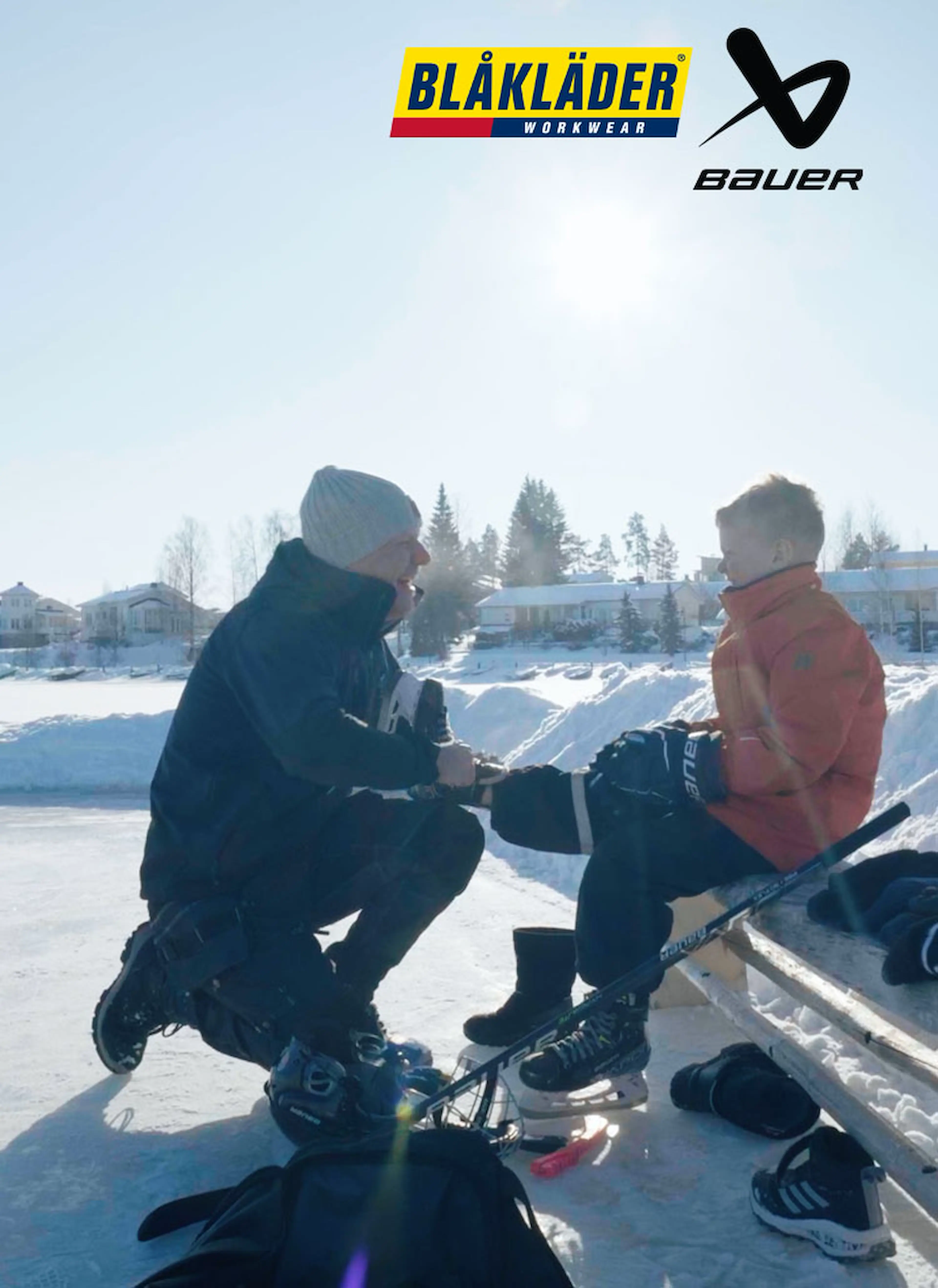 Blåkläder and Bauer give back